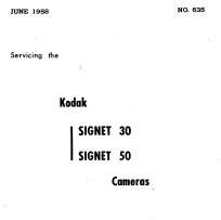 KODAK Parts and Service manual