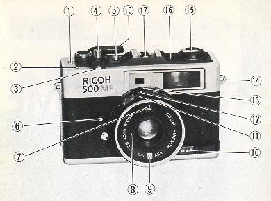 Ricoh 500ME camera