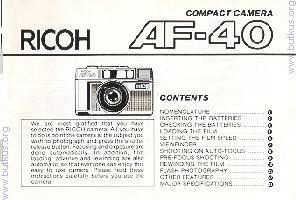 Ricoh AF-40 camera