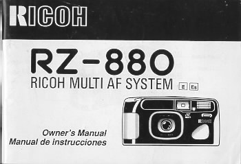 Ricoh RZ-880 camera