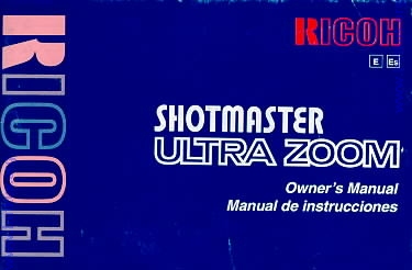 Ricoh Shotmaster ultra zoom camera