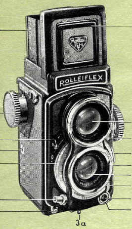 Rolleiflex 4x4 camera