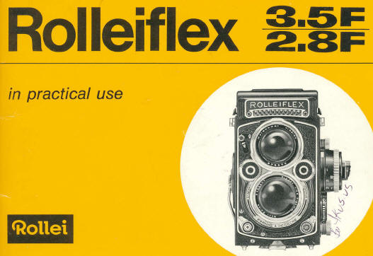 Rolleiflex 3.5F / 2.8F camera
