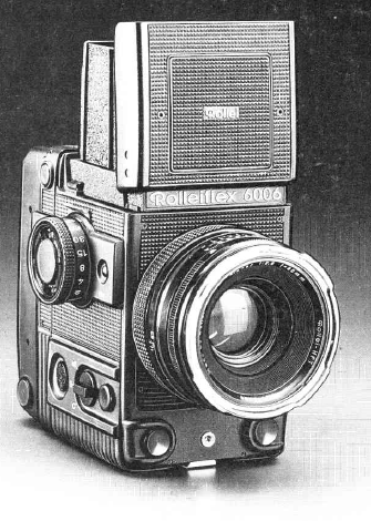 Rolleiflex 6006 camera