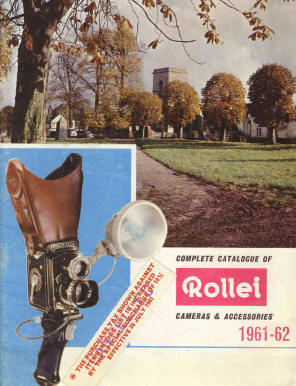 Rolleiflex camera accessories 1961