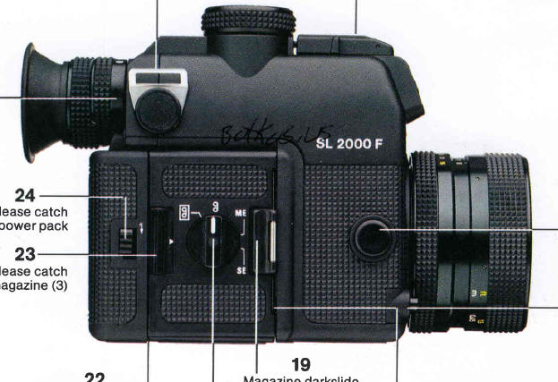 Rolleiflex SL 2000 F camera