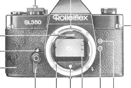 Rolleiflex SL350 camera