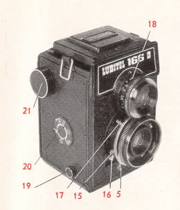 Lubitel 166B camera