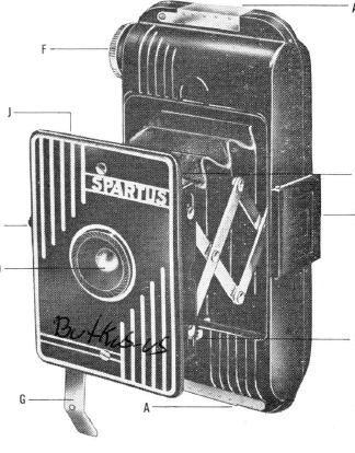 SPARTUS Folding Camera