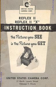 U.S. Camera Corp. Reflex II and II X camera