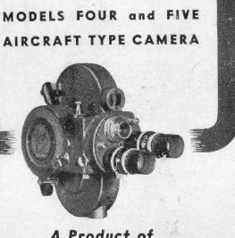 Victor Four and Five Aircraft Type Movie Camera