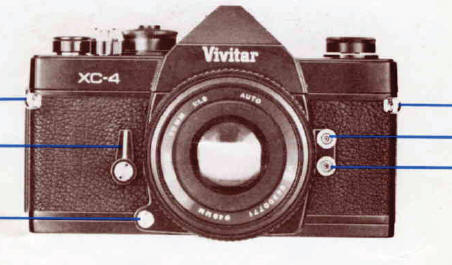 Vivitar XC-4 camera