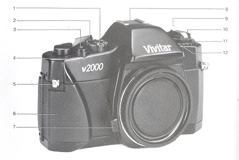 Vivitar V2000 camera