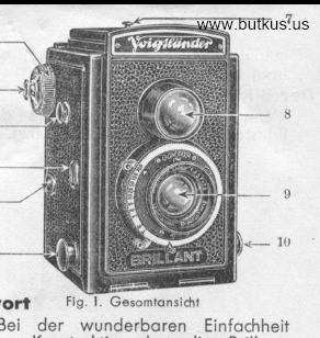 Voigtlander BRILLIANT camera