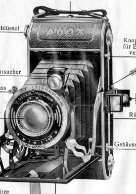 Wirgin Adox Sport / Trumpf I / Trumpf II cameras