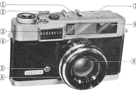Yashica 35M camera