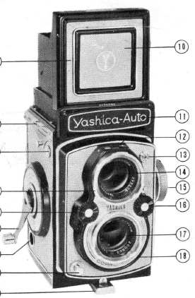 Yashica auto 120 camera
