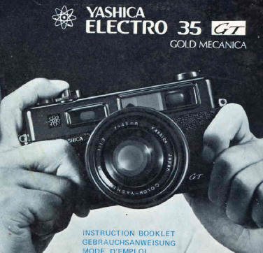 Yashica Electro 35 GT Gold Mecanica camera