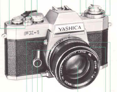 Yashica FX-1 camera
