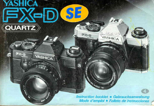 Yashica FX-D SE (Quartz) camera