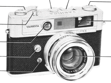 Yashica Lynx-5000 camera