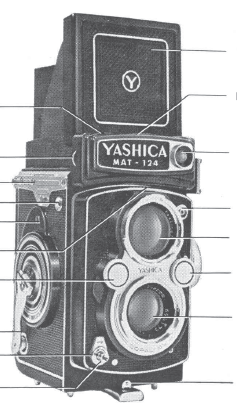 Yashica MAT 124 camera