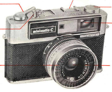 Yashica minimatic C camera