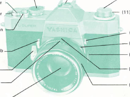Yashica TL-Super camera