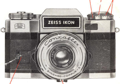 Zeiss Ikon Contaflex Super BC camera