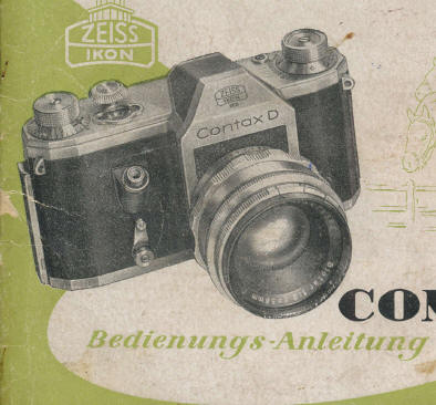 Zeiss Ikon Contax D camera