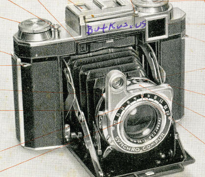 Zeiss Ikon Super Ikonta II-BX camera