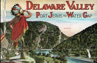 Histroic Delaware Valley post card