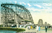 Historic  River View Beach NJ post card