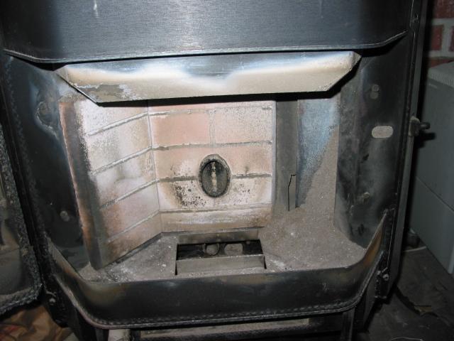 Whitfield Pellet stove cleaning