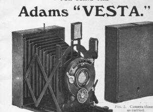 Adams Vesta Camera instructions