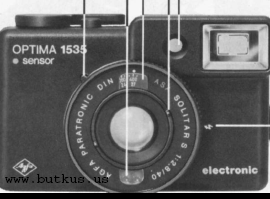 Agfa Optima 1535 Electronic Sensor handleiding