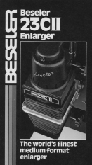 Beseler 23CII enlarger booklet