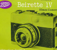 Boots Beirette IV PDF MANUAL