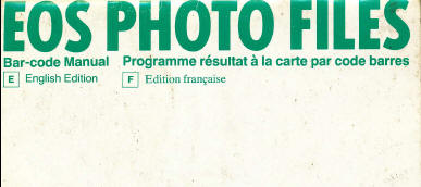 Canon EOS photo files