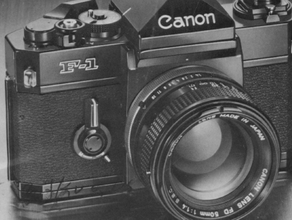 Canon F-1 instruction manual, user manual, PDF manual, instruction