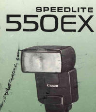 Canon Speedlite 550EX flash