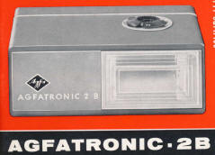 Agfa Agfatronic 2B Bedienungsanleitung, instruction manual