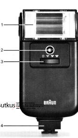 Braun 2000 34VC - 42VC electronic flash