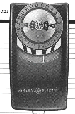 GE Mascot II exposure meter
