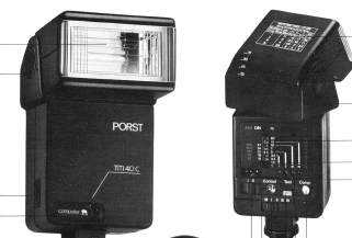 PORST Blitzgerat TM 40C electronic flash