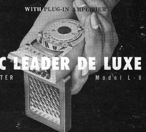 Sekonic Leader De Luxe L-8 manual, user manual, free ...