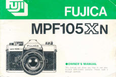 Fujica MPF105Xn instructions