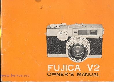 Fujica V2 instruction manual