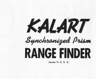 Kalart rangefinder instructions