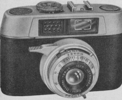 Kleinbild Kamera Pronto lens, Bedienungsanleitung